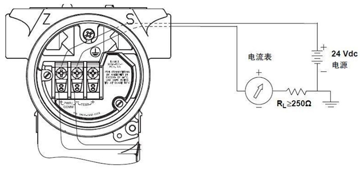 防爆磁致伸縮液位計(jì)端子接線(xiàn)圖