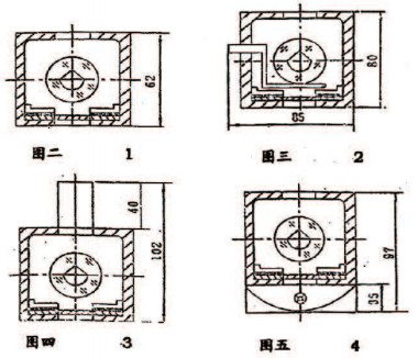 鍋爐雙色石英管液位計外形尺寸圖