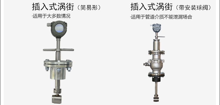 插入式渦街流量計產(chǎn)品圖