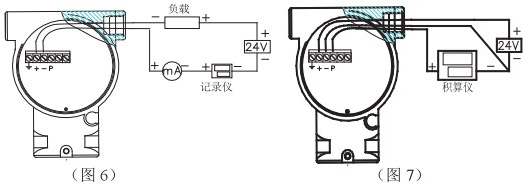 煤氣流量表接線圖